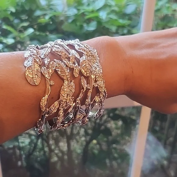 Rachel Zoe Jewelry Rachel Zoe Silver Crystal Cuff Poshmark